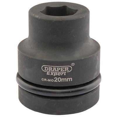 Draper Expert 20mm 1" Square Drive Hi-Torq 6 Point Impact Socket 5101