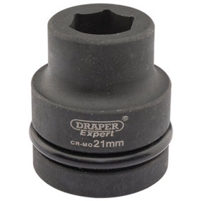 Draper Expert 21mm 1" Square Drive Hi-Torq 6 Point Impact Socket 5102