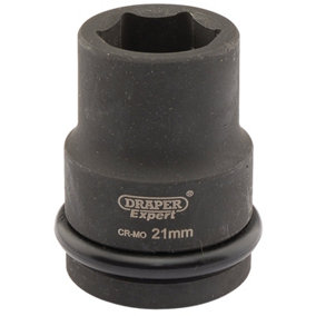 Draper Expert 21mm 3/4" Square Drive Hi-Torq 6 Point Impact Socket 5002