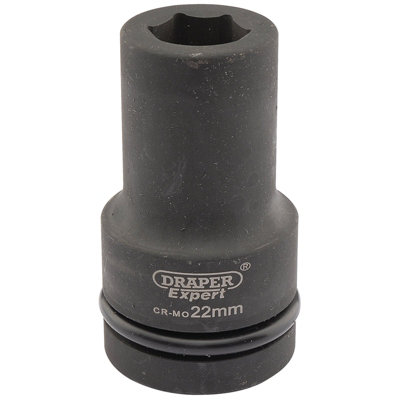 Draper Expert 22mm 1" Square Drive Hi-Torq 6 Point Deep Impact Socket 5137