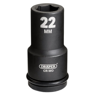 Draper Expert 22mm 3/4" Square Drive Hi-Torq 6 Point Deep Impact Socket (5054)