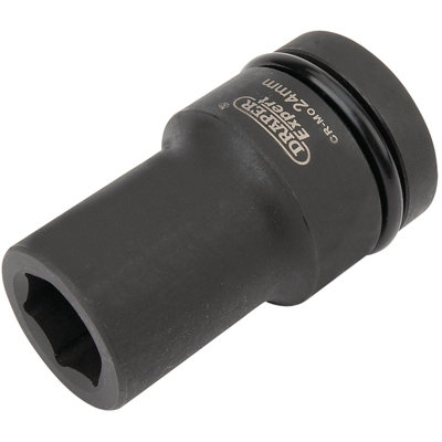 Draper Expert 24mm 1" Square Drive Hi-Torq 6 Point Deep Impact Socket 5139