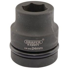 Draper Expert 24mm 1" Square Drive Hi-Torq 6 Point Impact Socket 5105