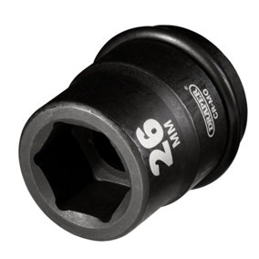 Draper Expert 26mm 3/4" Square Drive Hi-Torq 6 Point Impact Socket (5007)