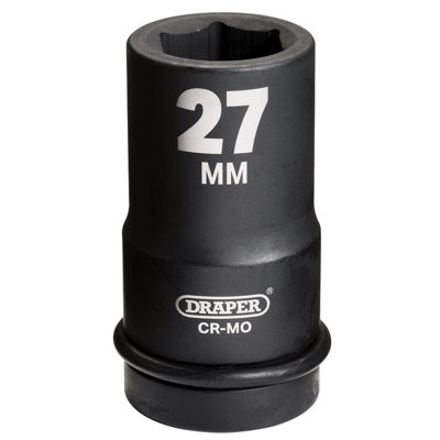 Draper Expert 27mm 1" Square Drive Hi-Torq 6 Point Deep Impact Socket (5142)