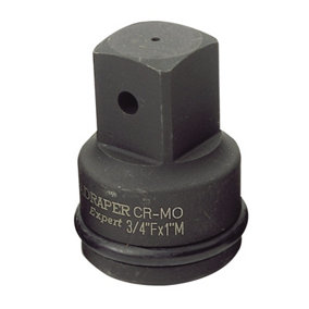 Draper Expert 3/4"F x 1"M Impact Socket Converter 93481