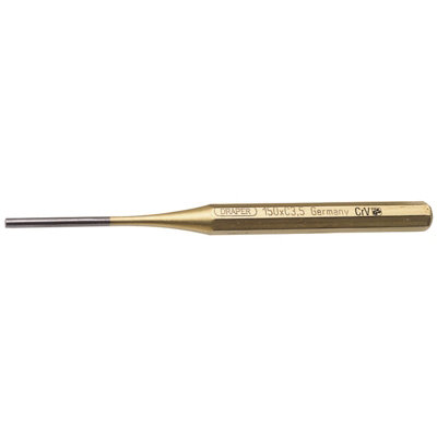 Draper Expert 3.5mm x 150mm Octagonal Parallel Pin Punch (51679) | DIY ...