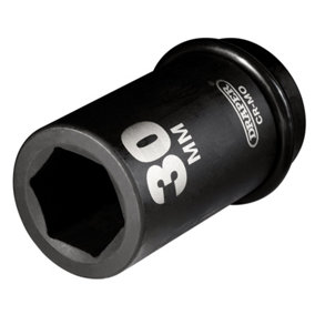 Draper Expert 30mm 1" Square Drive Hi-Torq 6 Point Deep Impact Socket (5145)