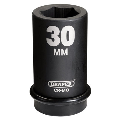 Draper Expert 30mm 1" Square Drive Hi-Torq 6 Point Deep Impact Socket (5145)
