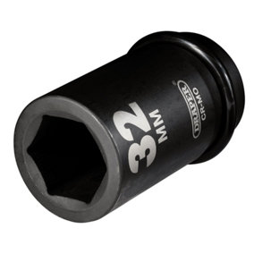 Draper Expert 32mm 1" Square Drive Hi-Torq 6 Point Deep Impact Socket (5146)