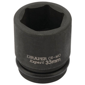 Draper Expert 33mm 3/4" Square Drive Hi-Torq 6 Point Impact Socket 93259