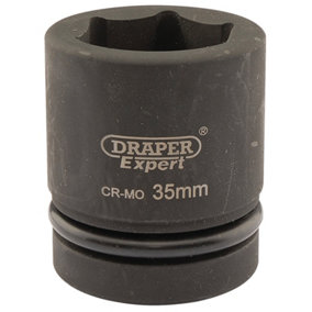 Draper Expert 35mm 1" Square Drive Hi-Torq 6 Point Impact Socket 5115