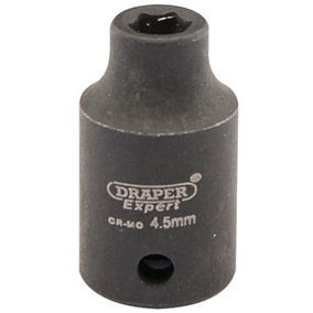 Draper Expert 4.5mm 1/4" Square Drive Hi-Torq 6 Point Impact Socket 5003