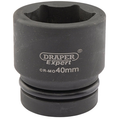 Draper Expert 40mm 1" Square Drive Hi-Torq 6 Point Impact Socket 5120