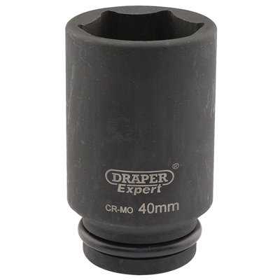 Draper Expert 40mm 3/4" Square Drive Hi-Torq 6 Point Deep Impact Socket 5071