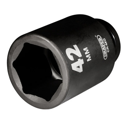 Draper Expert 42mm 3/4" Square Drive Hi-Torq 6 Point Deep Impact Socket (5073)