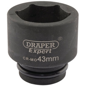 Draper Expert 43mm 3/4" Square Drive Hi-Torq 6 Point Impact Socket 5024