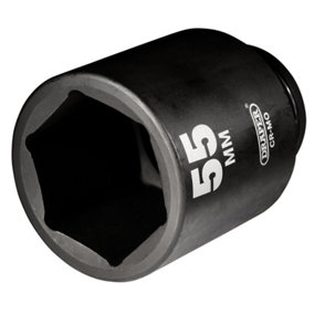 Draper Expert 55mm 3/4" Square Drive Hi-Torq 6 Point Deep Impact Socket (5085)