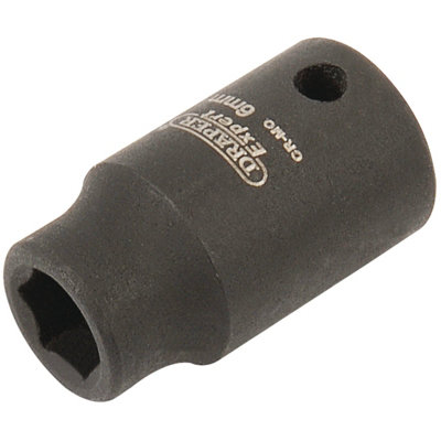 Draper Expert 6mm 1/4" Square Drive Hi-Torq 6 Point Impact Socket 5009