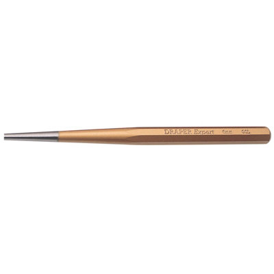 Draper Expert 6mm x 250mm Long Taper Pin Punch (13417) | DIY at B&Q