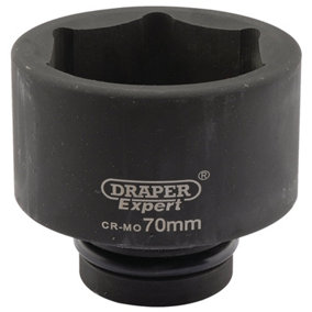 Draper Expert 70mm 1" Square Drive Hi-Torq 6 Point Impact Socket 5131