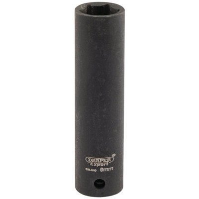 Draper Expert 9mm 1/4" Square Drive Hi-Torq 6 Point Deep Impact Socket 5187