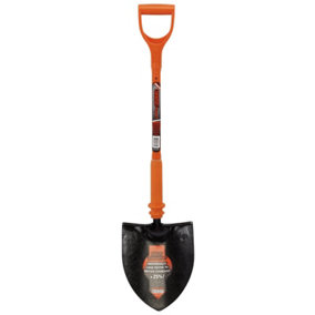 Draper Expert Fully Insulated Contractors Round Mouth Shovel  82639