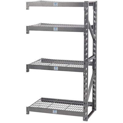 Draper  Expert Heavy Duty Steel 4 Shelving Extension Unit, 1040 x 610 x 1830mm 05231