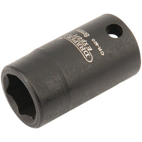 Draper Expert HI-TORQ 6 Point Impact Socket, 1/4" Sq. Dr., 8mm 05012
