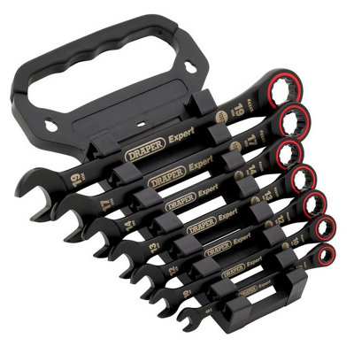 Draper Expert 7-teiliges Bit-Set Metrisch – Mit Halter, 1/2 Zoll Antrieb, Chrom-Molybdän-Stahl