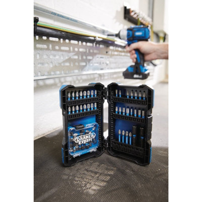 Draper Expert Impact Screwdriver Bit Set, 1/4