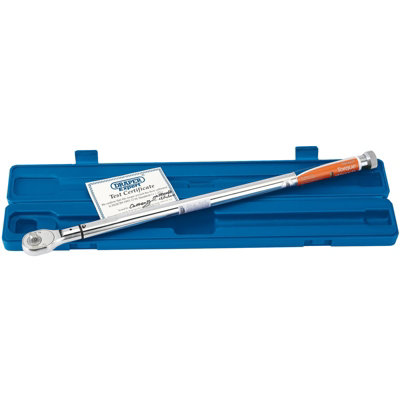 Draper Expert Precision Torque Wrench, 1/2" Sq. Dr., 70 - 230Nm 58140