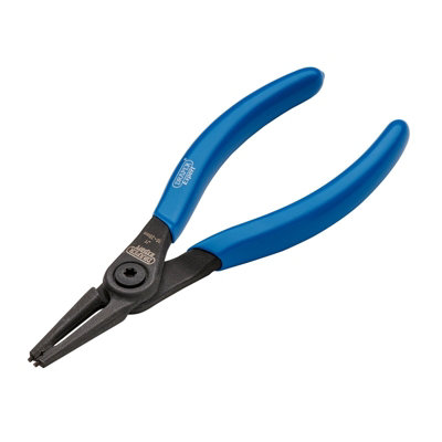 Draper Expert Straight Tip Internal Circlip Pliers, J1, 140mm 09016