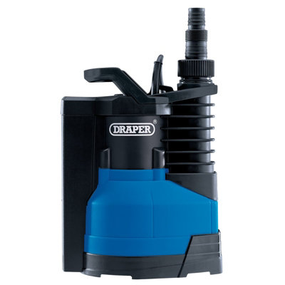 Draper Expert Submersible Water Pump, 216L,min, 750W, Integral Float ...