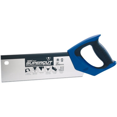 Draper Expert Supercut Soft Grip Hardpoint Tenon Saw, 300mm/12", 11tpi/12ppi 49280