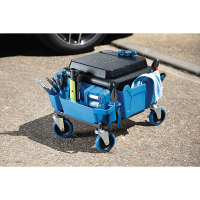 Draper Expert Work Stool, Blue 23716