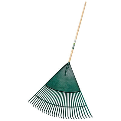 Draper  Extra Wide Plastic Leaf Rake, 800mm 34875