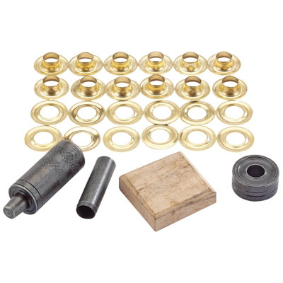 Brass grommet kit discount