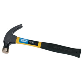 Draper Fibreglass Shafted Claw Hammer, 560g/20oz 63347