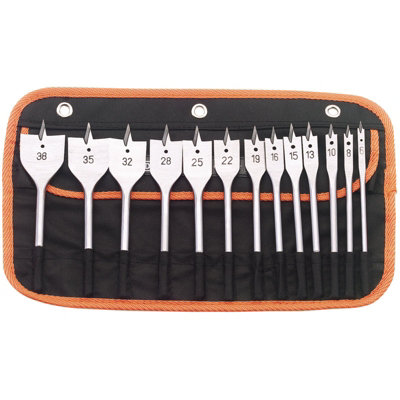 Draper Flat Wood Bit Set (13 Piece) 82634