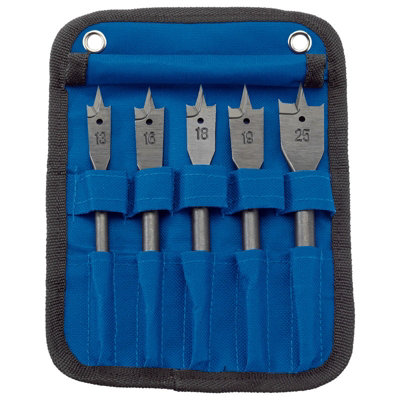 Draper Flat Wood Bit Set (5 piece)