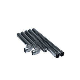 Draper Flue Kit for Far Infrared Diesel Heaters (8 Piece) 07399