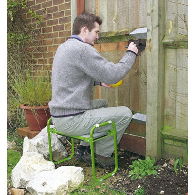 Draper  Folding Metal Framed Gardening Seat or Kneeler 64970 - 4