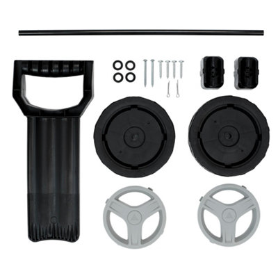 Draper Garden Shredder with Reversible Blades,45mm Cutting Capacity,60L Collection Box & Safety Plunger