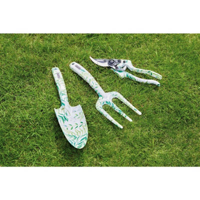 Draper Garden Tool Set with Floral Pattern (3 Piece) 08994