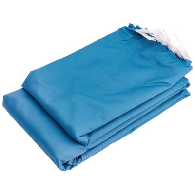 Draper Gazebo Side Panels, 3 x 1.9m, Blue (Pack of 2) 02577 DIY at B&Q