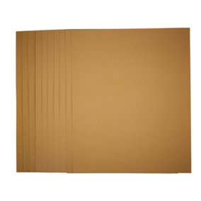 Draper  General Purpose Sanding Sheets, 230 x 280mm, Assorted Grit (Pack of 10) 37781