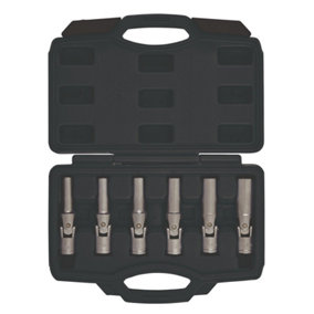 Draper Glow Plug Socket Set, 3/8" Sq. Dr. (6 Piece) 12404