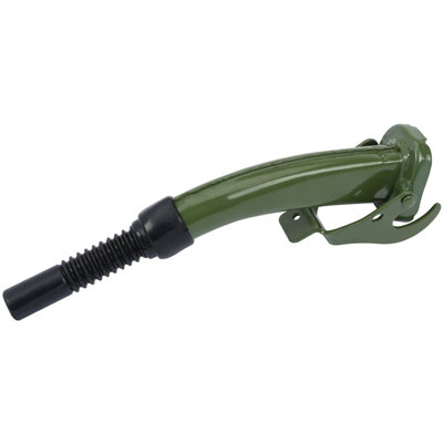 Draper Green Steel Spout for 5/10/20L Fuel Cans 07826