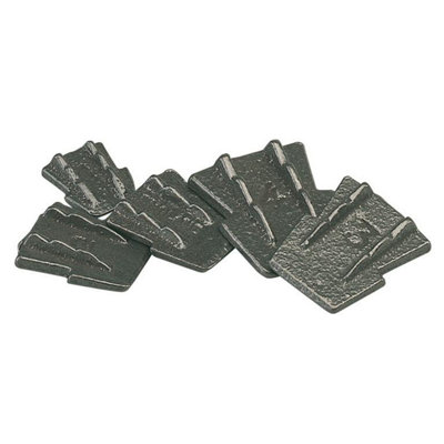 Draper Hammer Wedges (Pack Of 5) Grey (One Size)